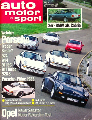 Deckblatt Auto Motor und Sport (25/1982)